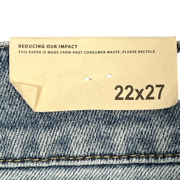 Kancan High Rise Boyfriend Jeans Plus Sz 22 Light Wash Distressed Stretch NEW! - Picture 4 of 14